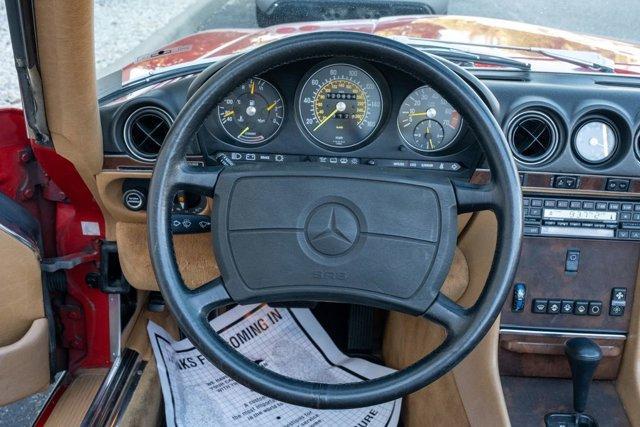 used 1986 Mercedes-Benz SL-Class car, priced at $22,980