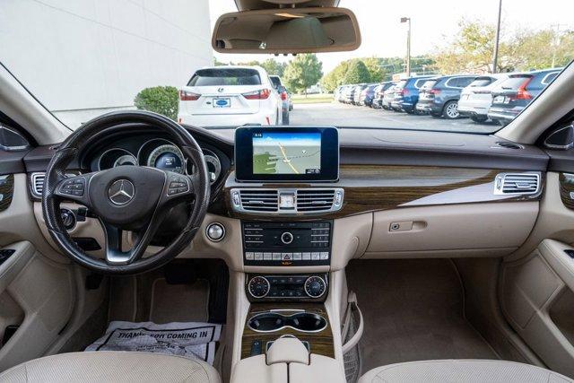 used 2015 Mercedes-Benz CLS-Class car, priced at $22,499