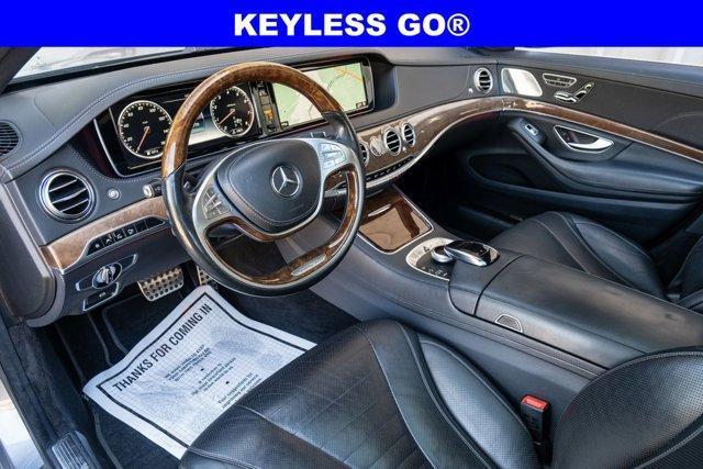 used 2015 Mercedes-Benz S-Class car, priced at $23,999