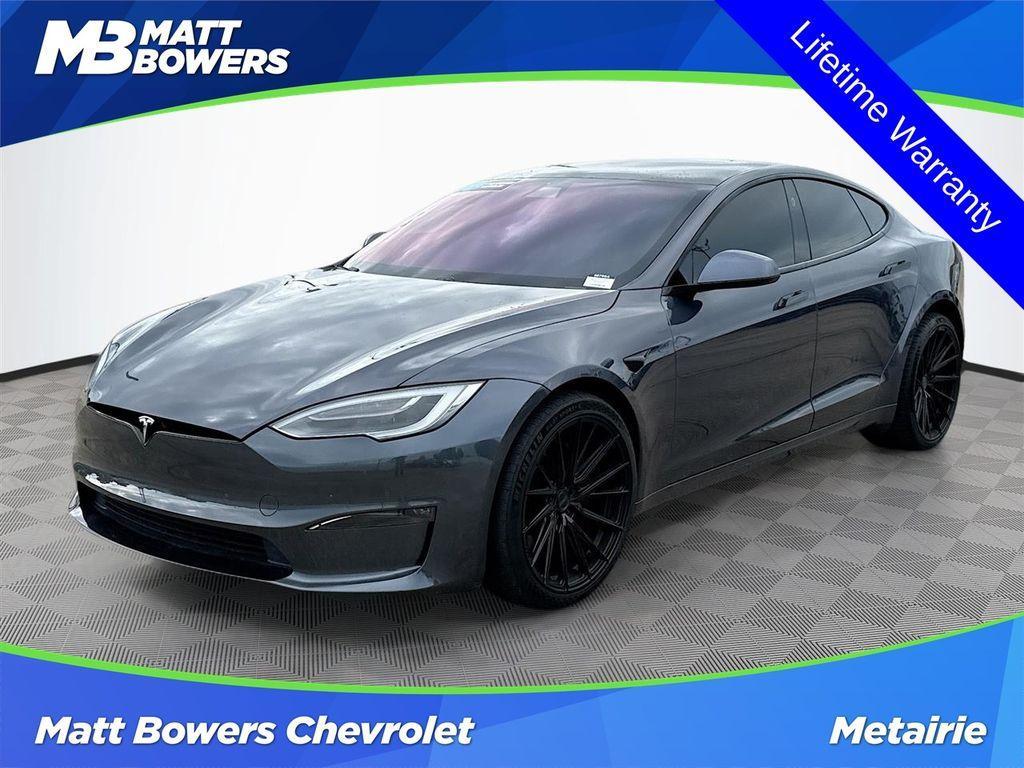 used 2022 Tesla Model S car, priced at $52,998
