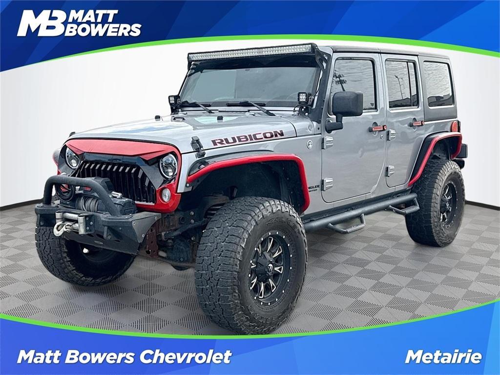 used 2014 Jeep Wrangler Unlimited car, priced at $17,888