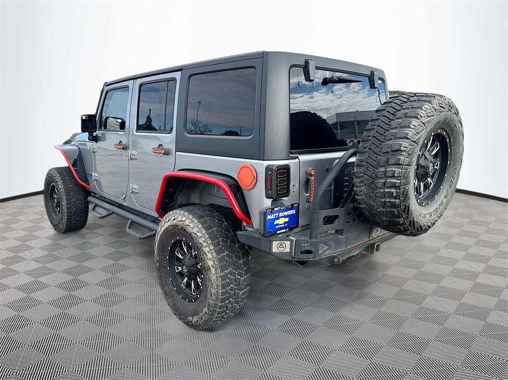 used 2014 Jeep Wrangler Unlimited car, priced at $17,888