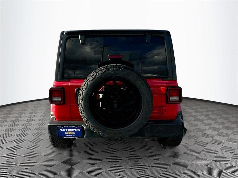 used 2021 Jeep Wrangler Unlimited car, priced at $25,878