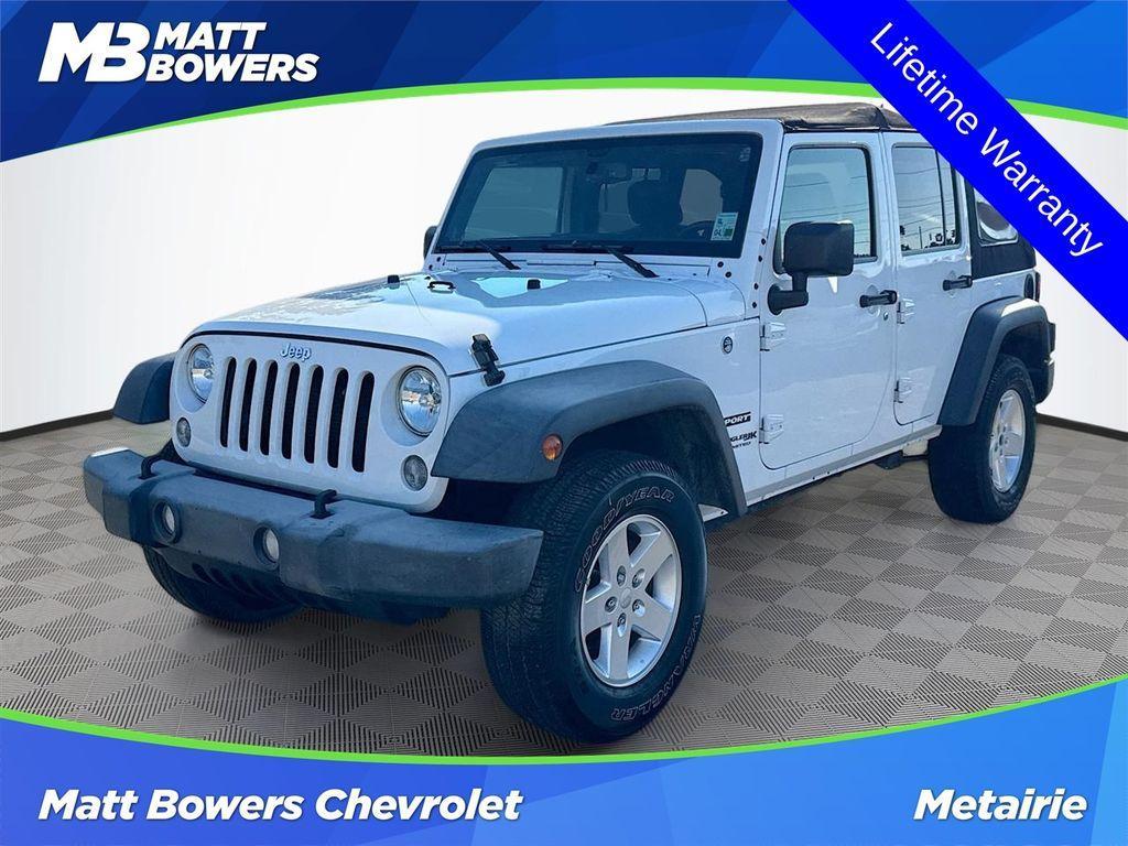 used 2018 Jeep Wrangler JK Unlimited car, priced at $21,997