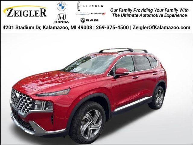 used 2022 Hyundai Santa Fe car, priced at $26,499