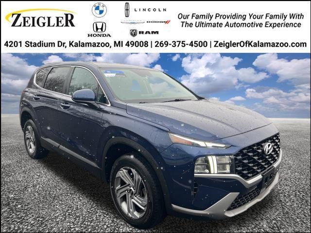 used 2021 Hyundai Santa Fe car, priced at $19,000