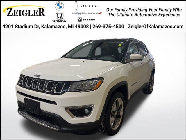 used 2021 Jeep Compass car, priced at $22,000