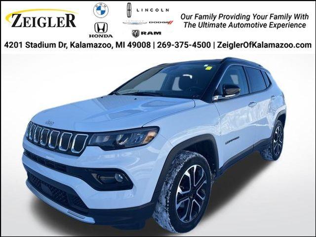 used 2022 Jeep Compass car, priced at $22,000