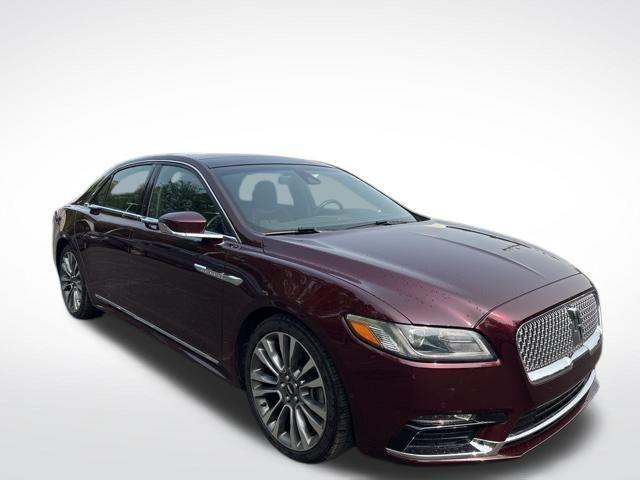used 2017 Lincoln Continental car, priced at $23,830