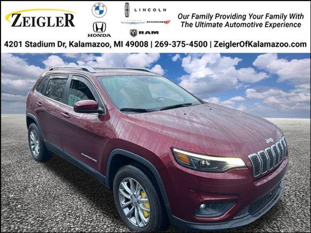 used 2021 Jeep Cherokee car, priced at $24,844