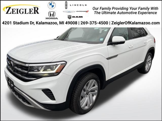 used 2021 Volkswagen Atlas Cross Sport car, priced at $26,306