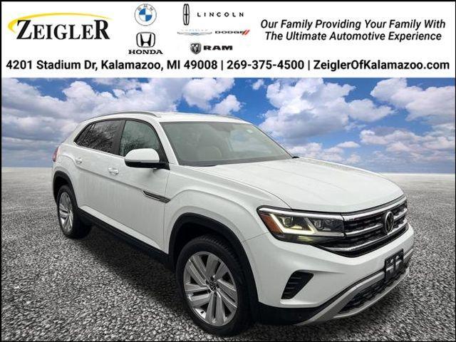 used 2021 Volkswagen Atlas Cross Sport car, priced at $26,297