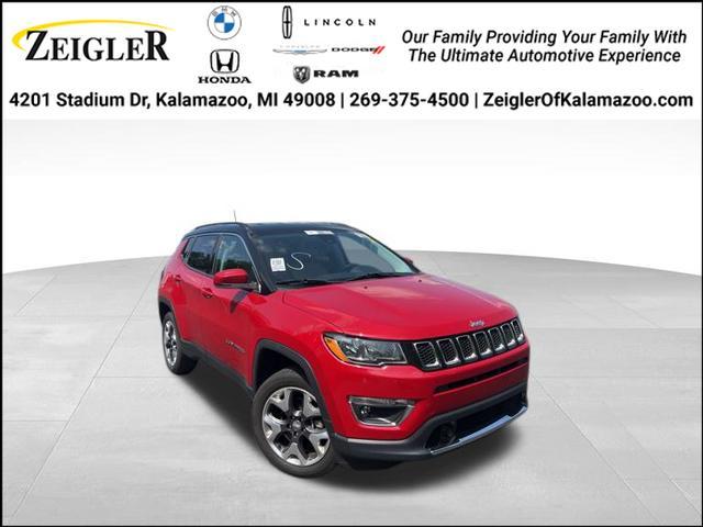 used 2021 Jeep Compass car, priced at $20,498