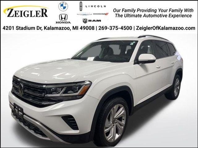 used 2021 Volkswagen Atlas car, priced at $28,806