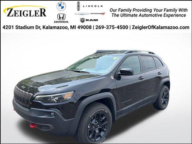 used 2022 Jeep Cherokee car, priced at $28,500