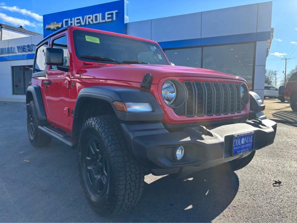 used 2024 Jeep Wrangler car, priced at $31,975
