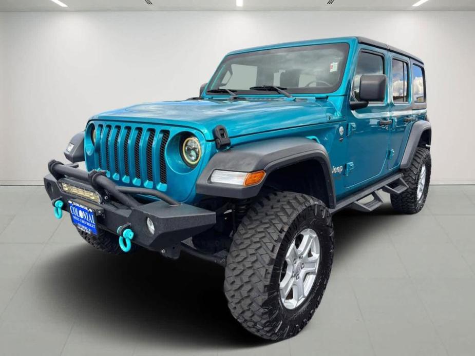 used 2020 Jeep Wrangler Unlimited car, priced at $31,500