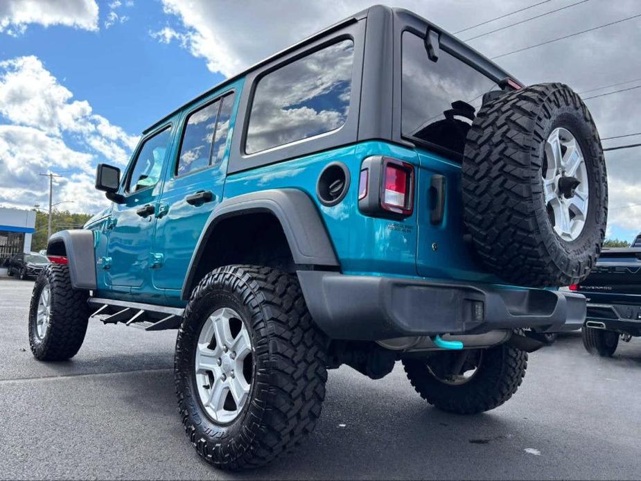 used 2020 Jeep Wrangler Unlimited car, priced at $31,500