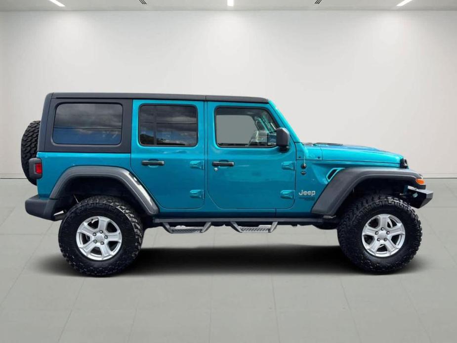 used 2020 Jeep Wrangler Unlimited car, priced at $31,500