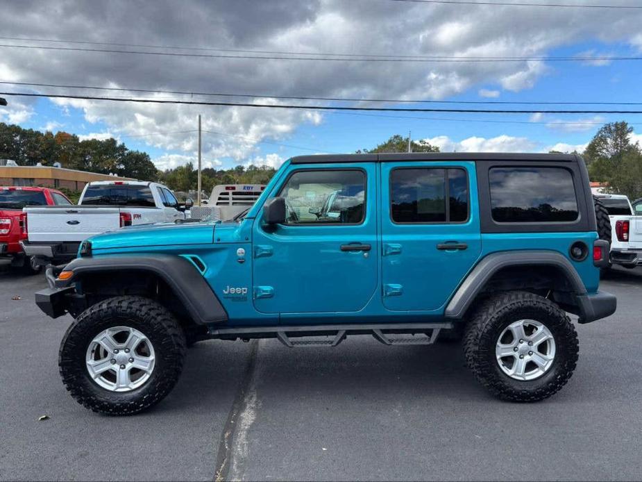 used 2020 Jeep Wrangler Unlimited car, priced at $31,500