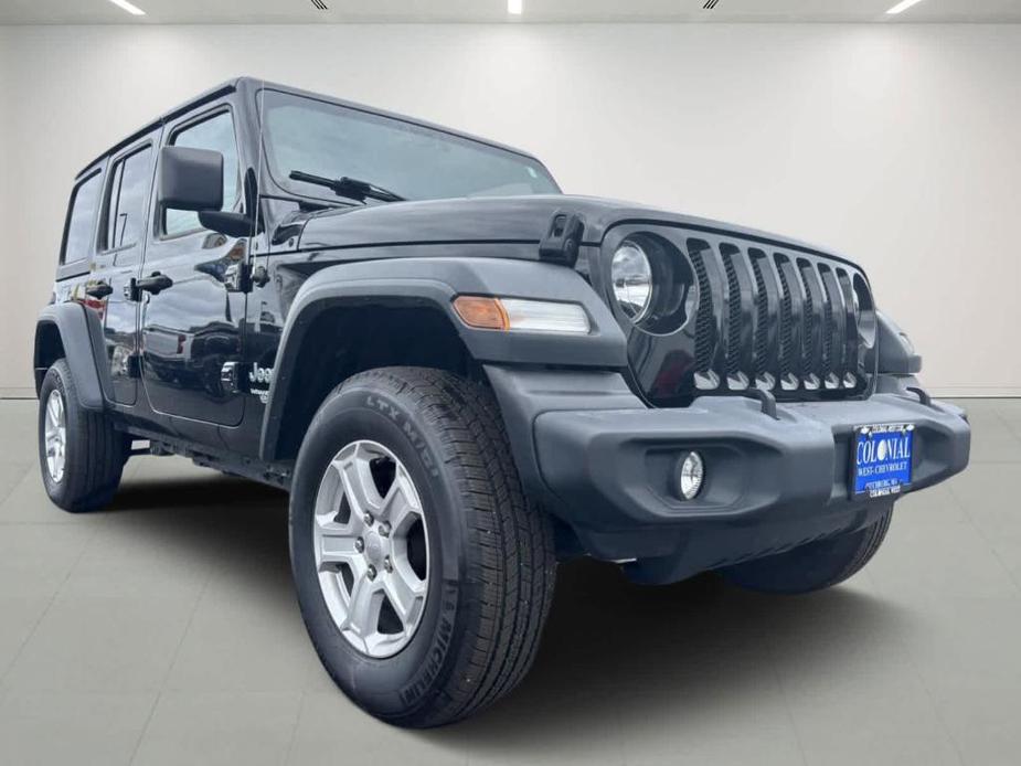 used 2020 Jeep Wrangler Unlimited car, priced at $35,975