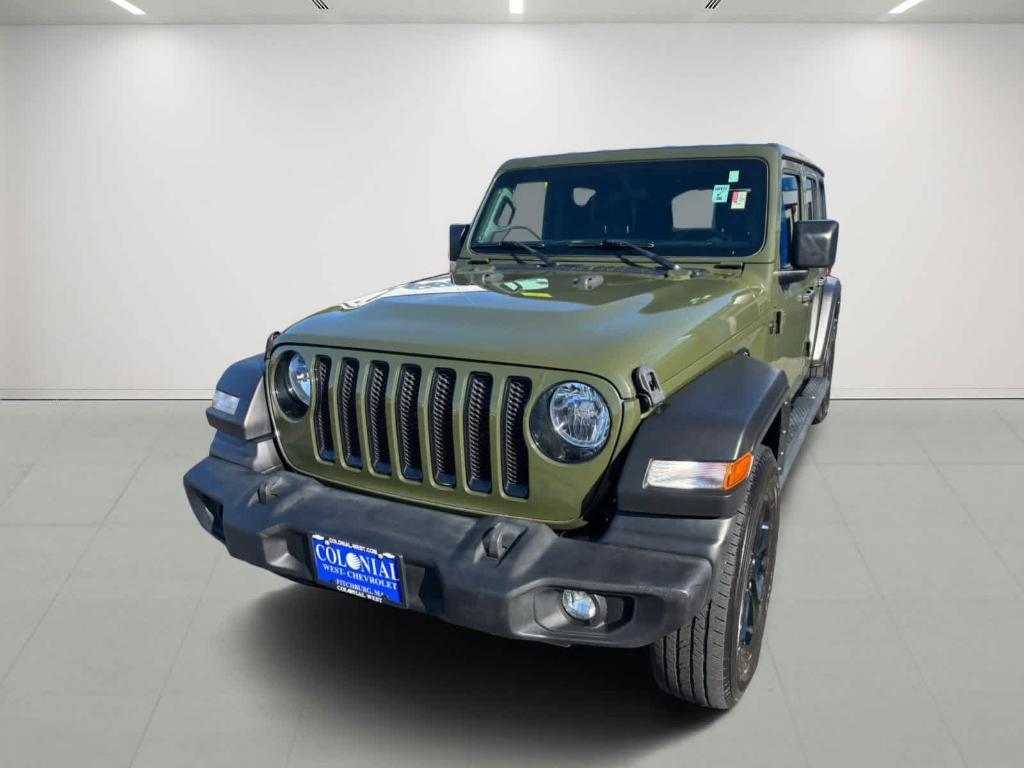 used 2022 Jeep Wrangler Unlimited car, priced at $34,975