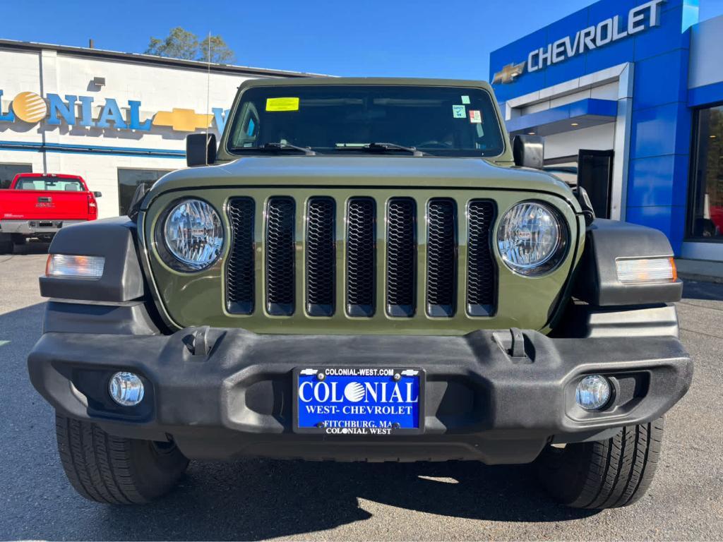 used 2022 Jeep Wrangler Unlimited car, priced at $34,975