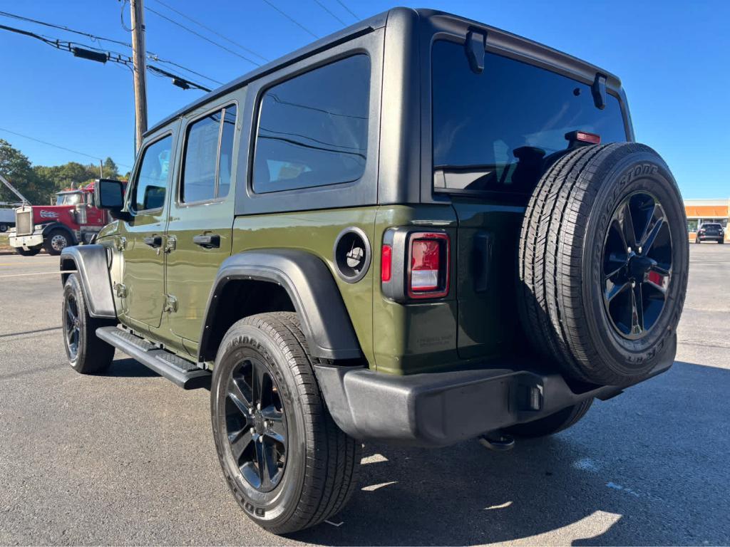 used 2022 Jeep Wrangler Unlimited car, priced at $34,975