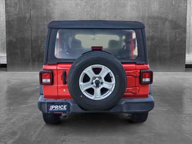 used 2018 Jeep Wrangler car, priced at $23,999