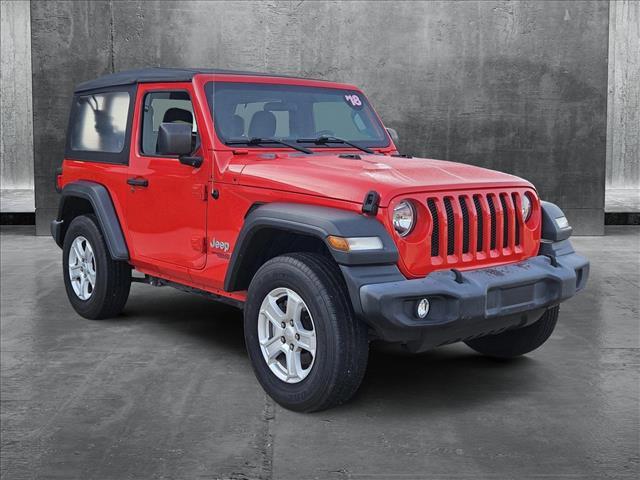 used 2018 Jeep Wrangler car, priced at $23,999