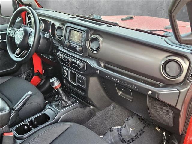 used 2018 Jeep Wrangler car, priced at $23,999