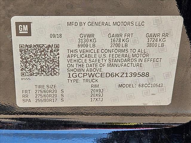 used 2019 Chevrolet Silverado 1500 car, priced at $28,991