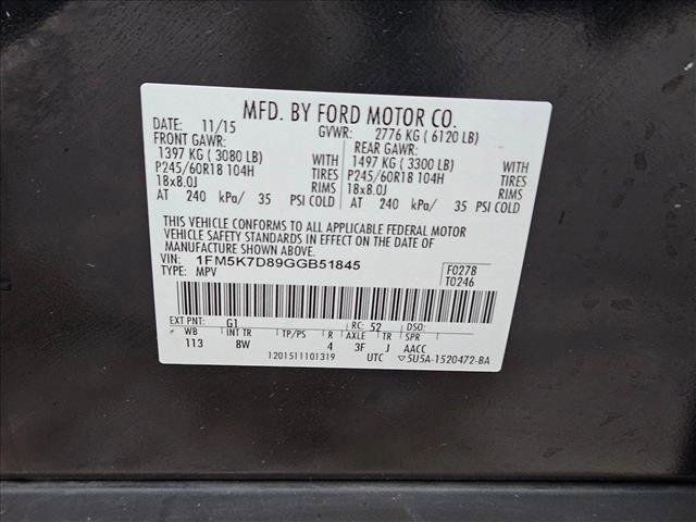 used 2016 Ford Explorer car, priced at $13,995