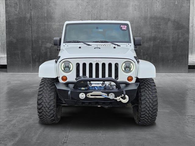 used 2012 Jeep Wrangler Unlimited car, priced at $16,786