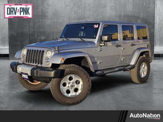 used 2014 Jeep Wrangler Unlimited car, priced at $18,999