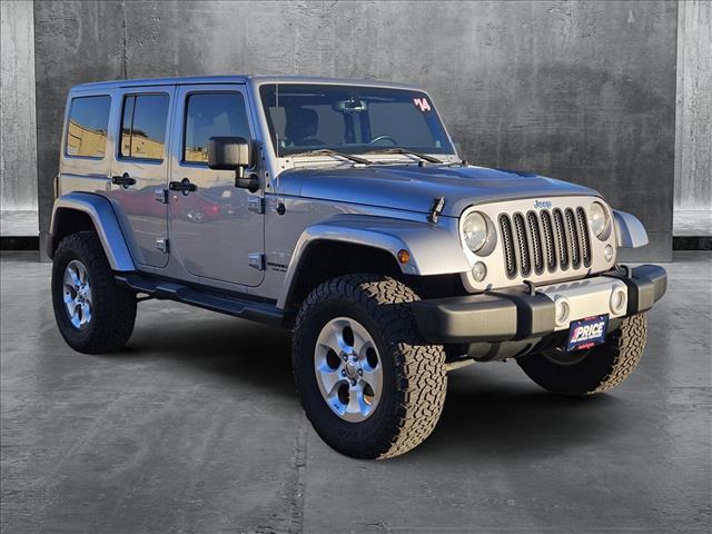 used 2014 Jeep Wrangler Unlimited car, priced at $18,499