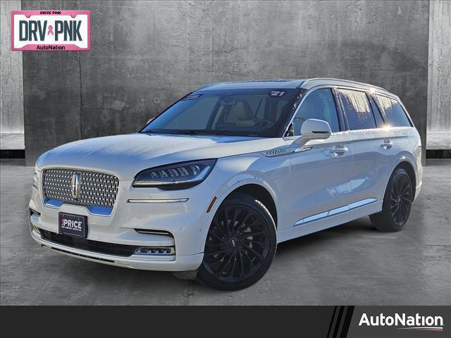 used 2021 Lincoln Aviator car, priced at $35,877