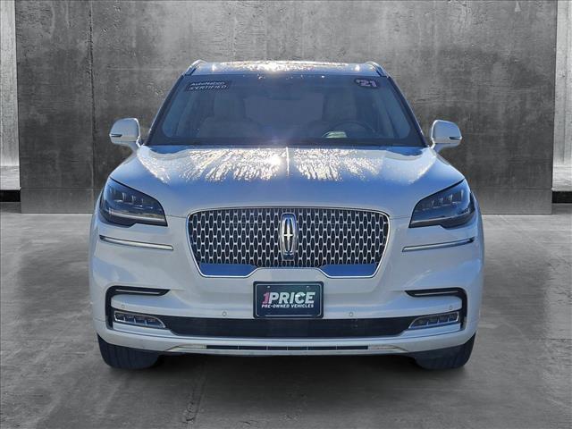 used 2021 Lincoln Aviator car, priced at $35,877