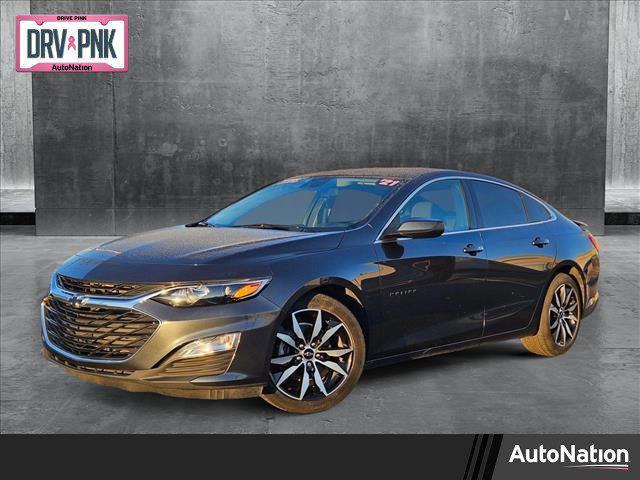 used 2021 Chevrolet Malibu car, priced at $16,999