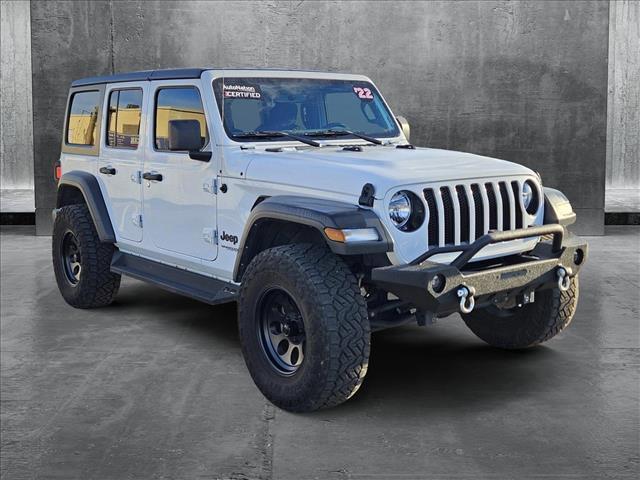 used 2022 Jeep Wrangler Unlimited car, priced at $30,994