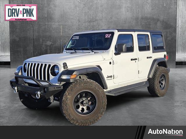 used 2022 Jeep Wrangler Unlimited car, priced at $30,994