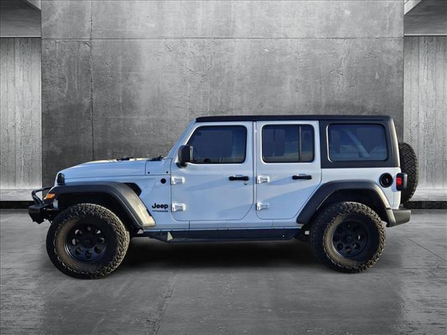 used 2022 Jeep Wrangler Unlimited car, priced at $30,994