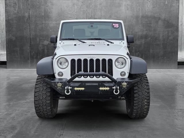 used 2015 Jeep Wrangler car, priced at $17,645