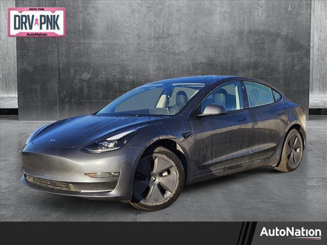 used 2023 Tesla Model 3 car, priced at $32,788