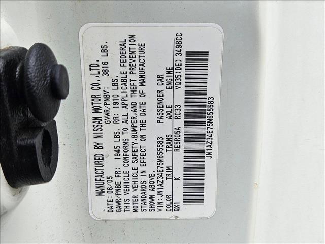 used 2005 Nissan 350Z car, priced at $15,991