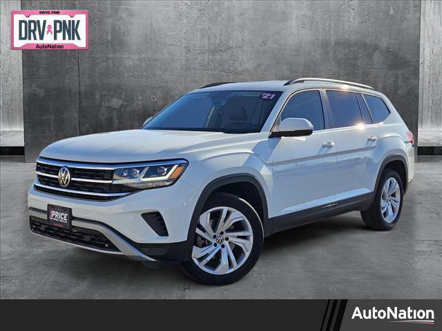 used 2021 Volkswagen Atlas car, priced at $26,498