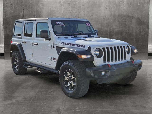 used 2022 Jeep Wrangler Unlimited car, priced at $38,490