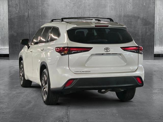 used 2021 Toyota Highlander car, priced at $29,991
