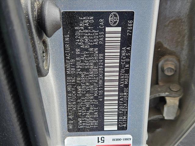 used 2019 Toyota Camry car, priced at $16,991