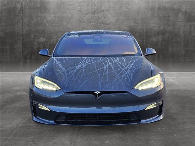 used 2021 Tesla Model S car, priced at $44,700